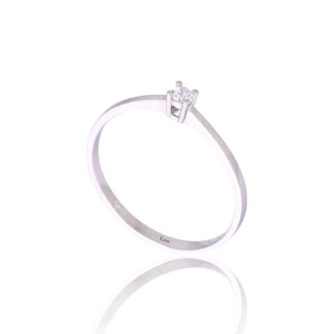 0,07 Karat Minimal Pırlanta Yüzük