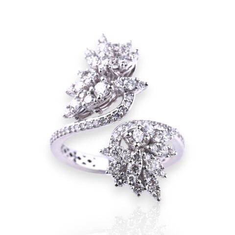 1,20 Karat Fantezi Pırlanta Yüzük E/F Renk IDL Sertifika