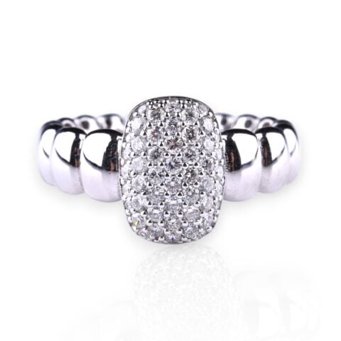 0,59 Karat Fantezi Pırlanta Yüzük E/F Renk