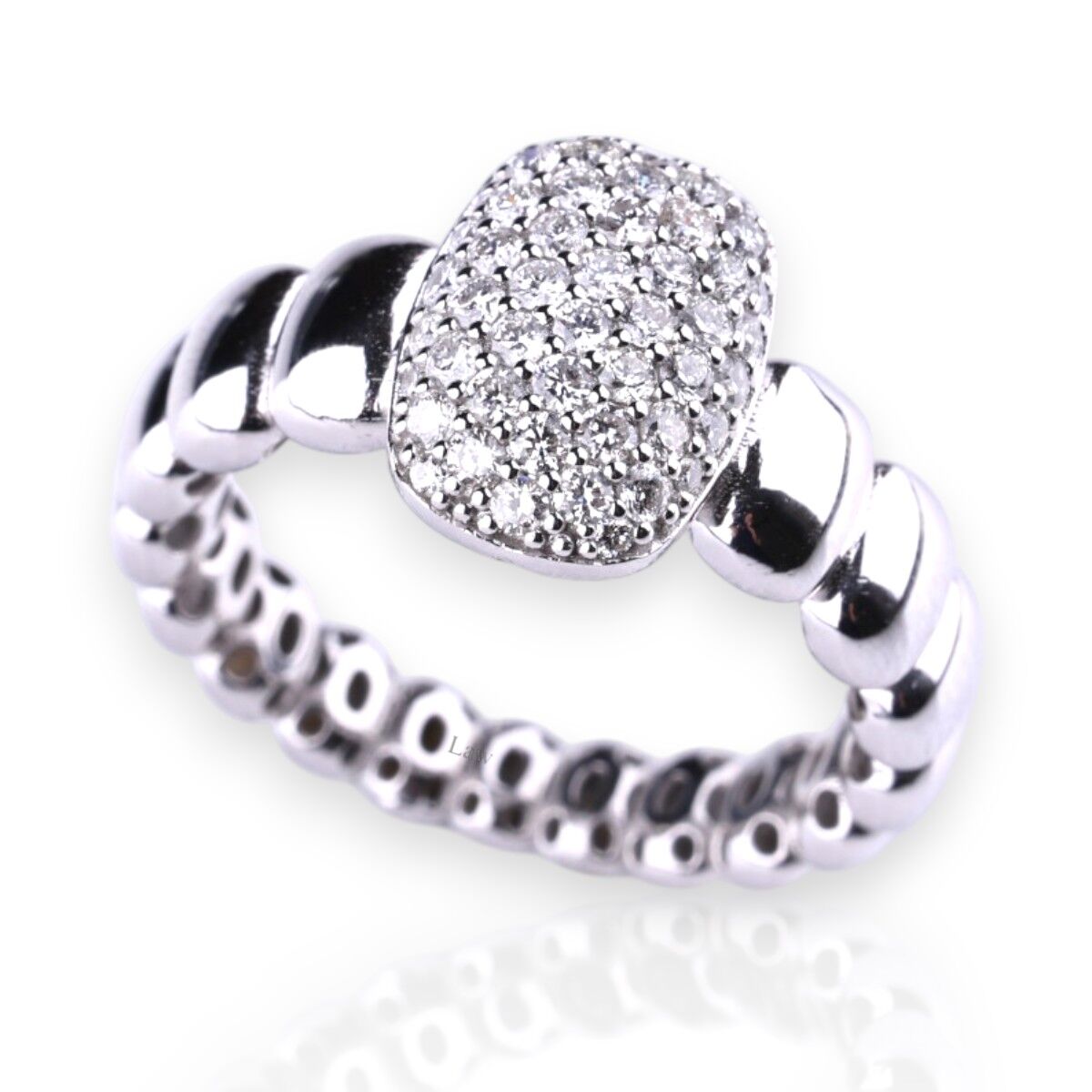 0,59 Karat Fantezi Pırlanta Yüzük E/F Renk