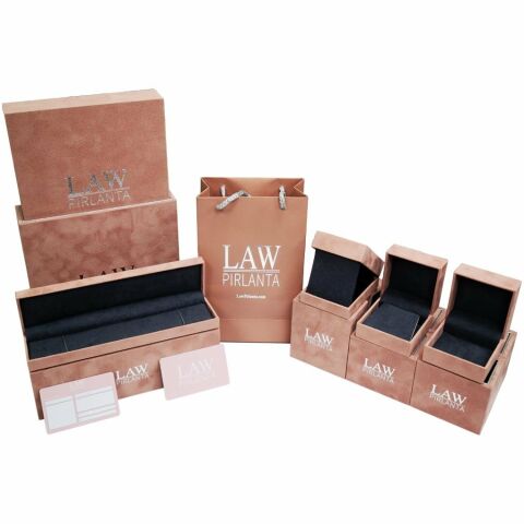 3.40 Karat Pırlantalı Safir Set F Renk