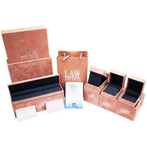 1,25 Karat Pırlanta Beştaş Yüzük HRD Sertifikalı F Renk