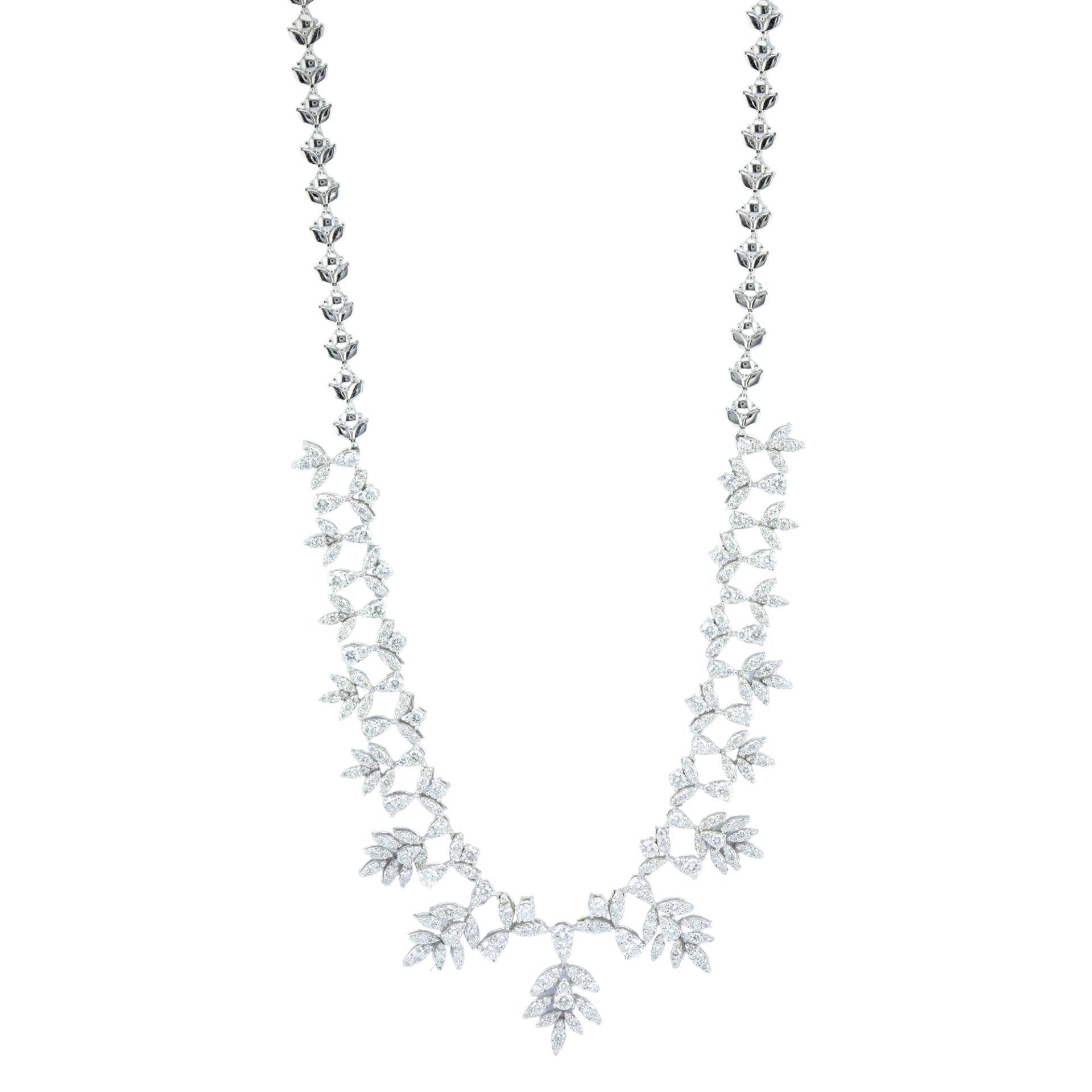 6.26 Karat Pırlanta Gerdanlık F Renk