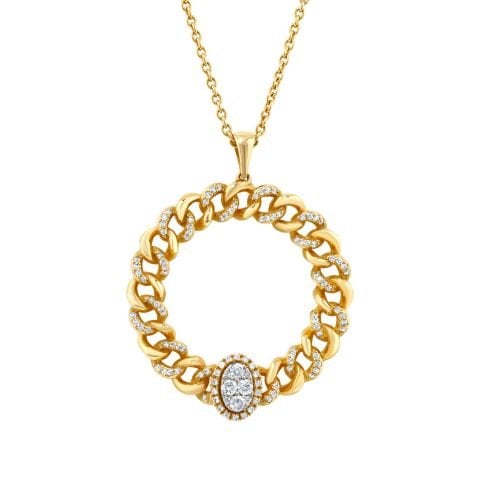 0,51 Karat Pırlantalı Kolye