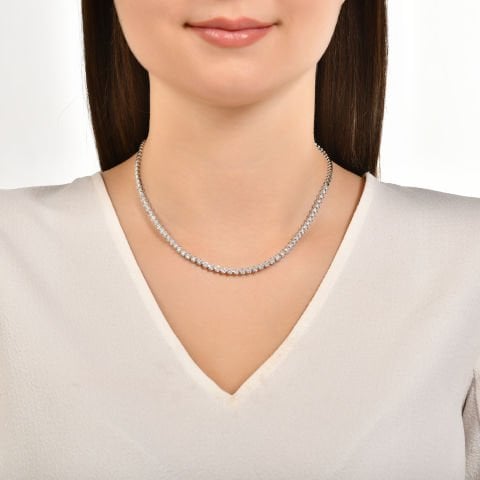 4,44 Karat Pırlanta Suyolu Gerdanlık