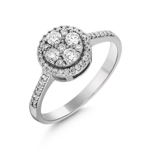 1,65 Karat Pırlanta Coronet 3'lü Set